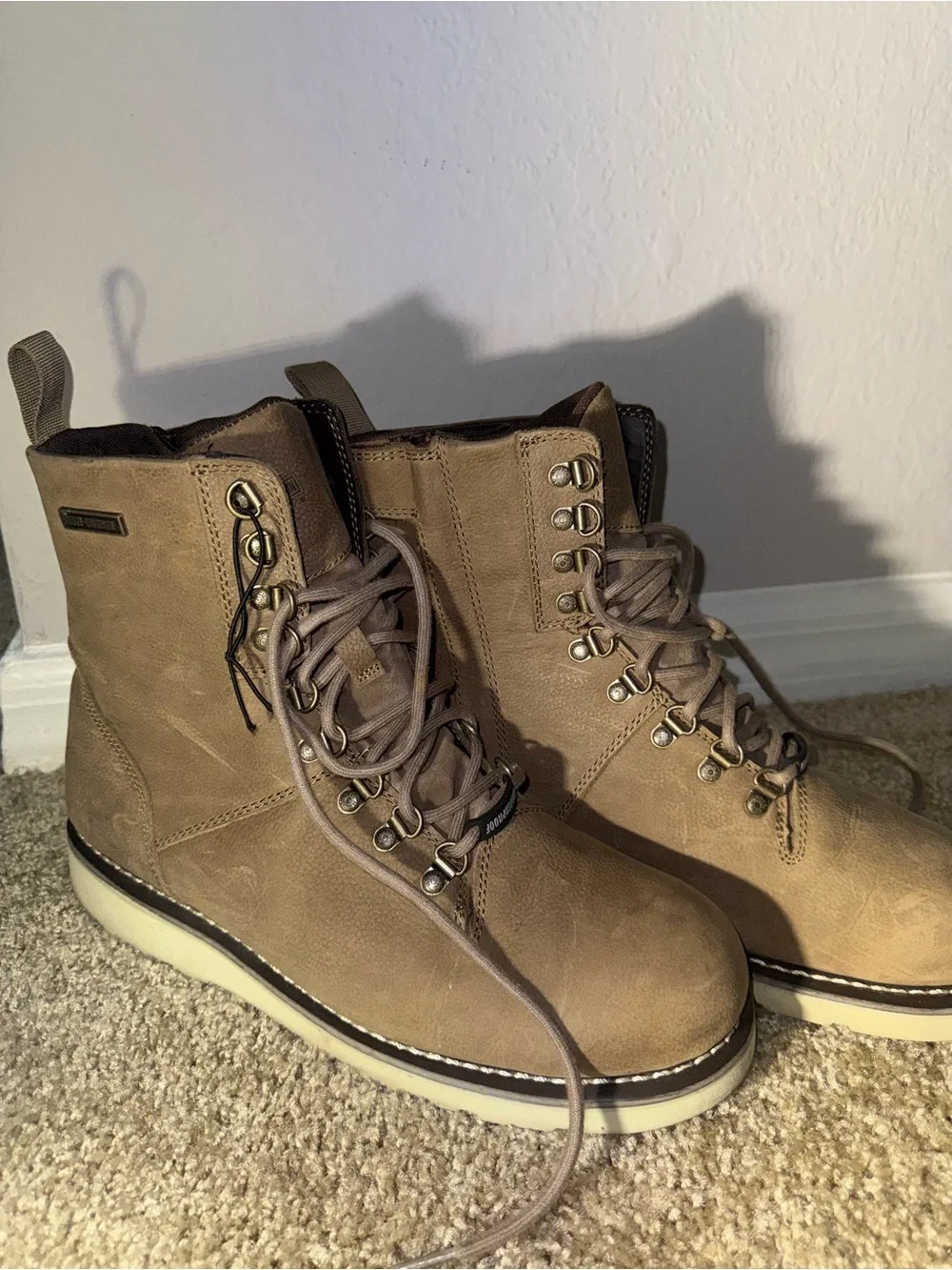 Harley-Davidson Waterproof Leather Combat Boots Men’s Size 10.5